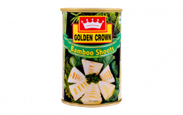 Golden Crown Bamboo Shoots   Tin  400 grams